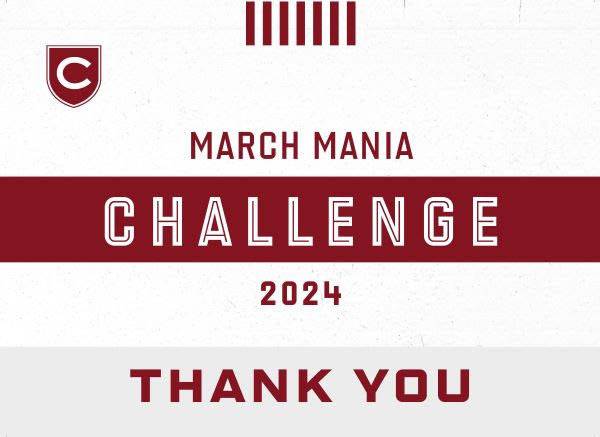 March Mania 2024 Thank You