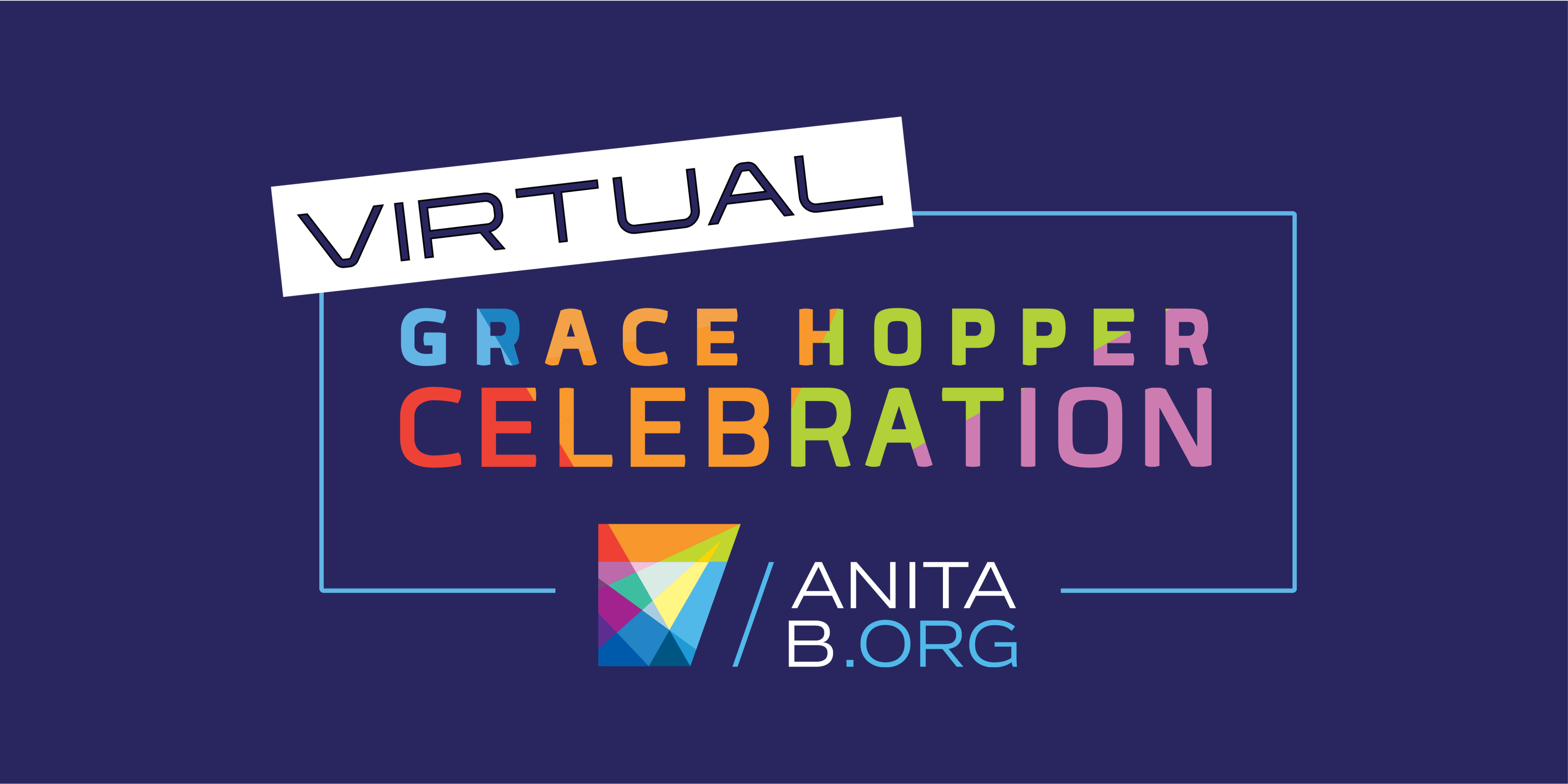 Virtual Grace Hopper Celebration Logo