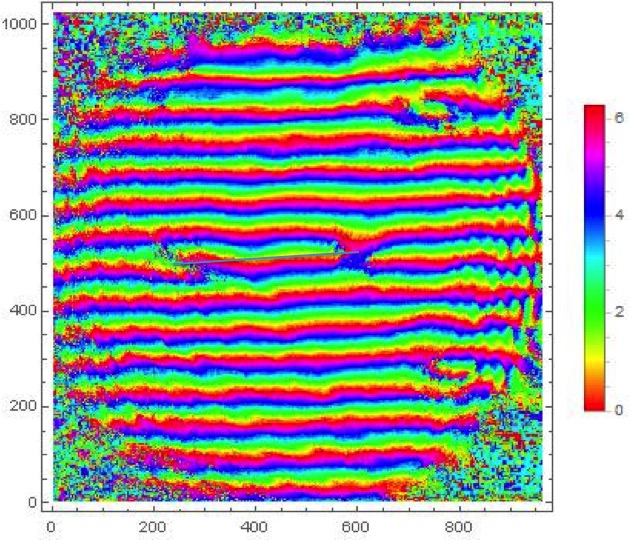 Determining Optical Vortices by their Wave-Ripples