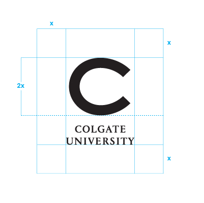 C colgate university lockup with margins