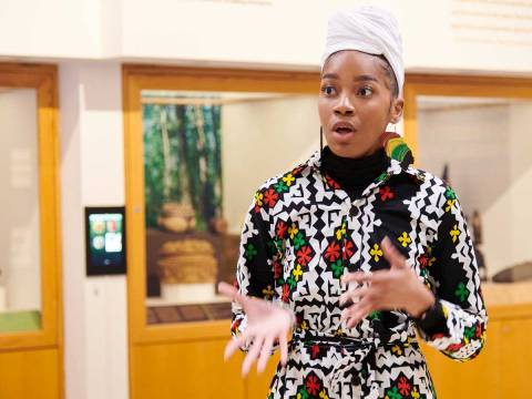 Justice Wysinger ’23 speaks