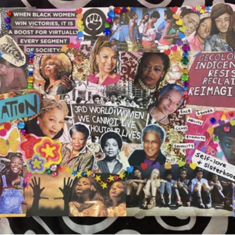 Collage on Race and Gender