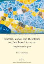 Cover to Santería Vodou and Resistance in Caribbean Literature