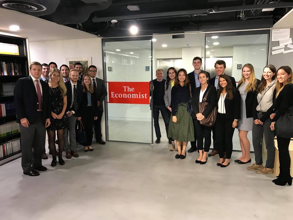 London Econ Group at Economist