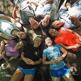 Colgate student on wilderness adventure