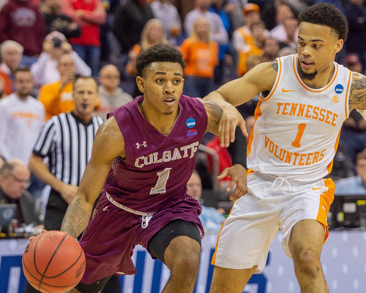 Colgate takes on Bucknell in men's basketball for the Patriot League Championship
