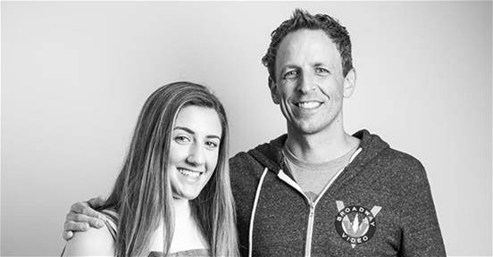 Sofia Rietti ’18 interns at Late Night with Seth Meyers