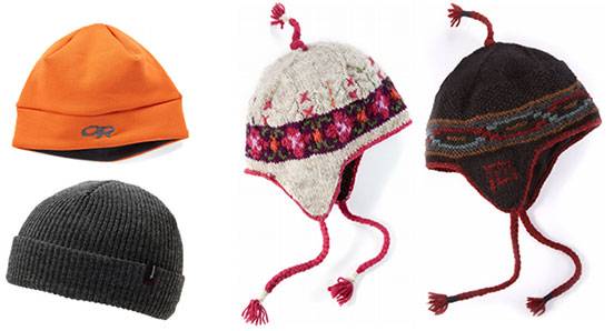 Wool and fleece hats