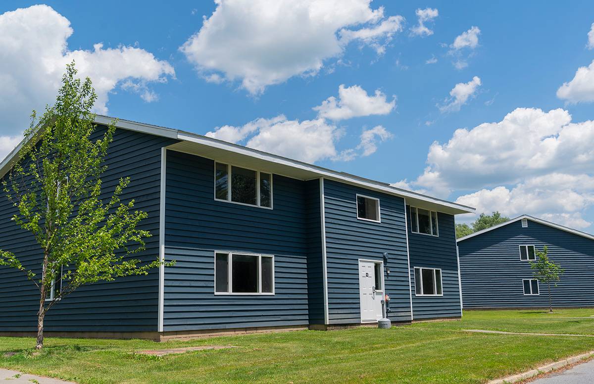 Exterior of the University Court Apartments