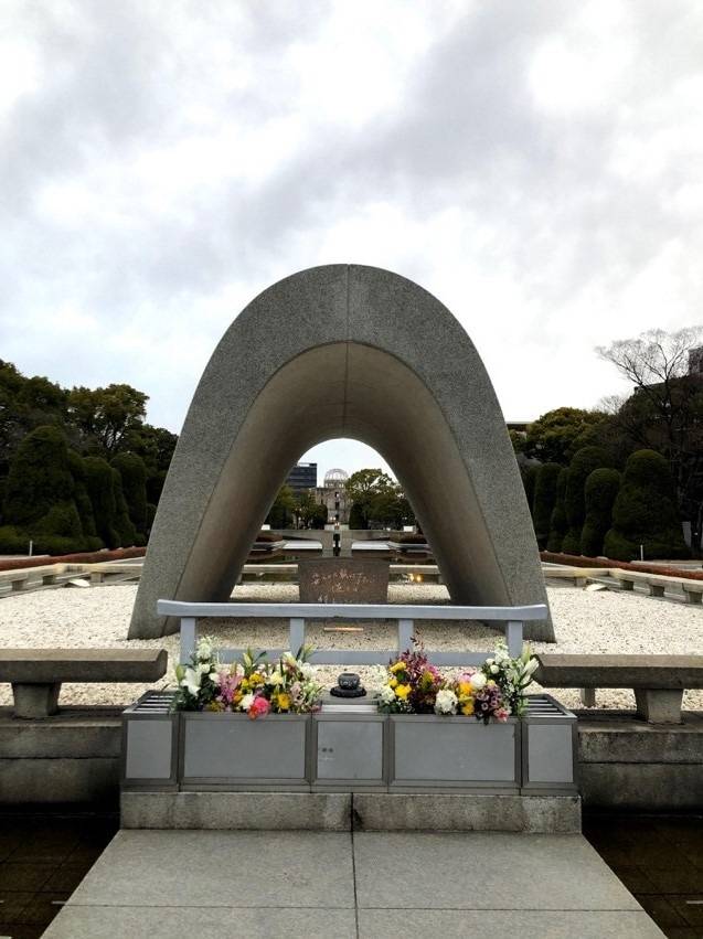 Memorial at Hiroshima Peace Park