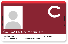 Example of a Colgate ’Gate Card