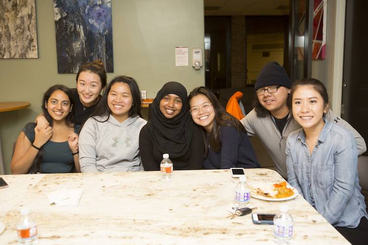 Colgate students attend the Mosaic Weekend: Learning to Leverage the Colgate Network event for Mosaic Weekend, October 19, 2018 in Hamilton, N.Y. Gerard Gaskin / Colgate University