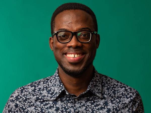 A portrait of Owusu. 