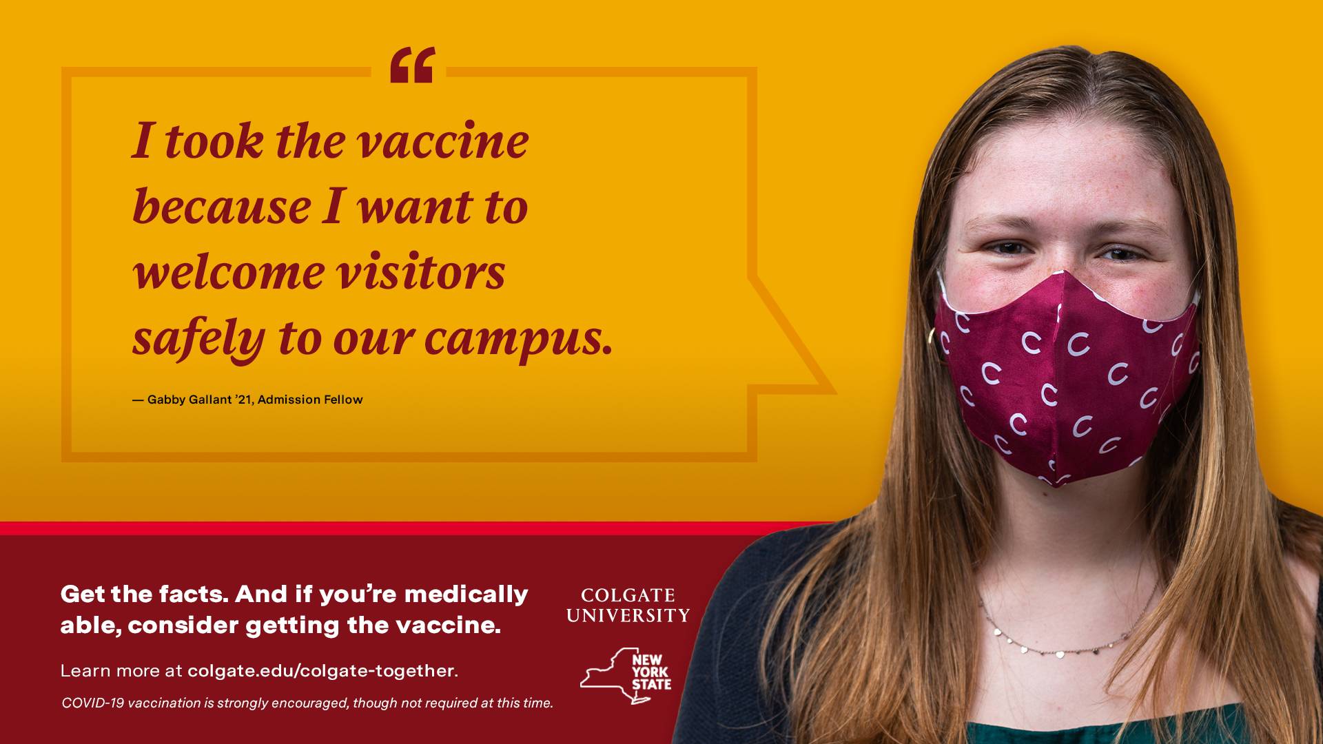 Student provides reasons for vaccination