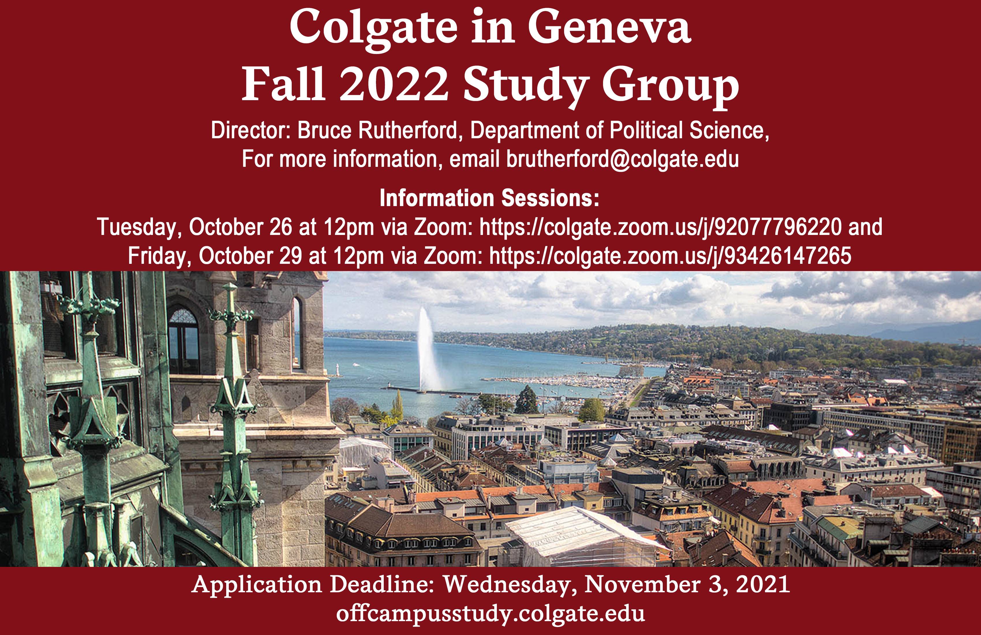 Fall 2022 Geneva Study Group Poster