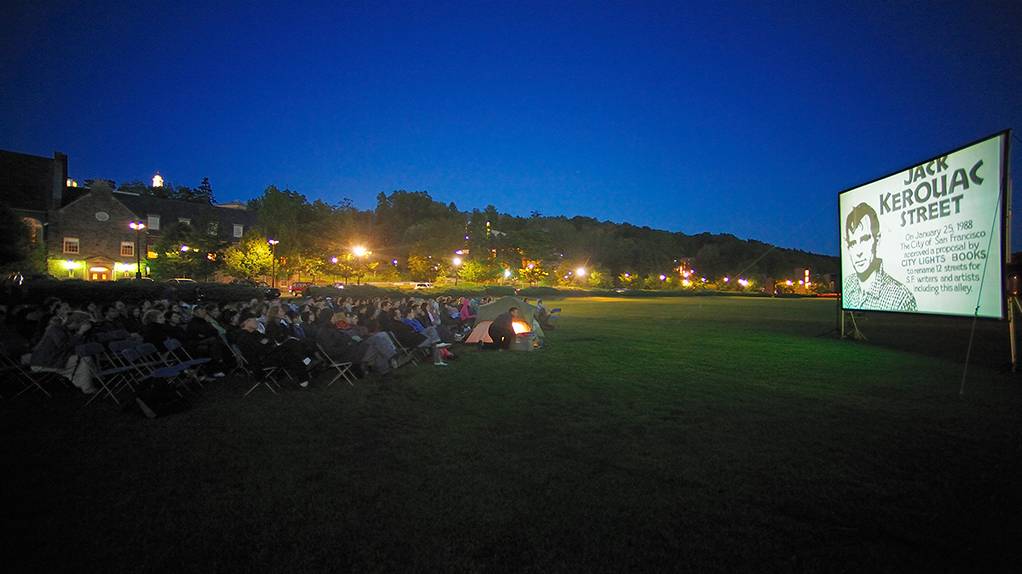 Movie screening at the annual Flaherty Film Seminar