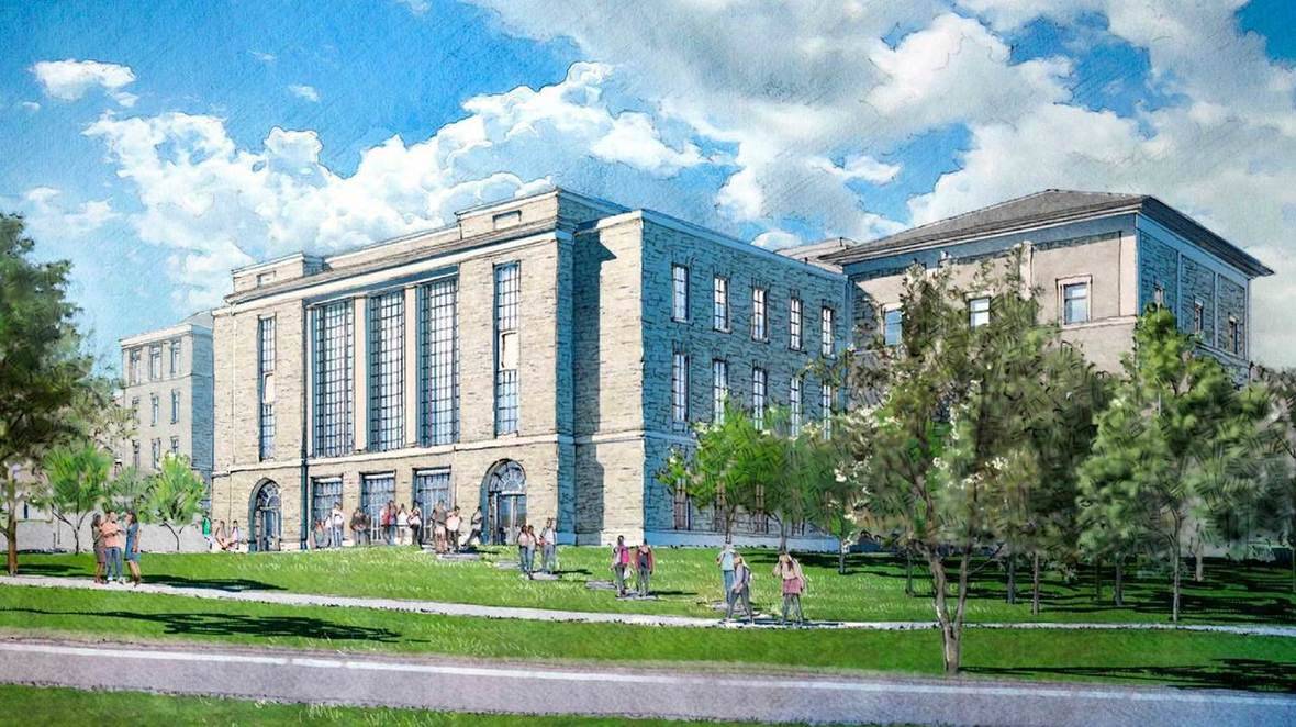 Olin Hall rendering