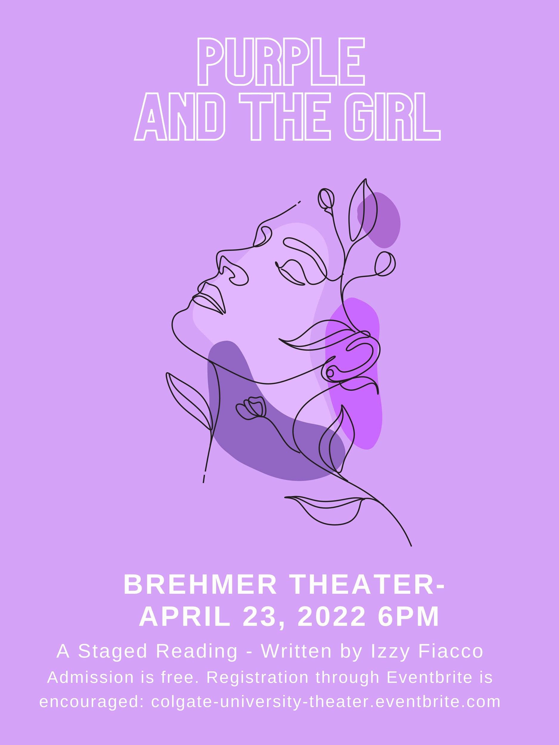 Purple and the Girl poster