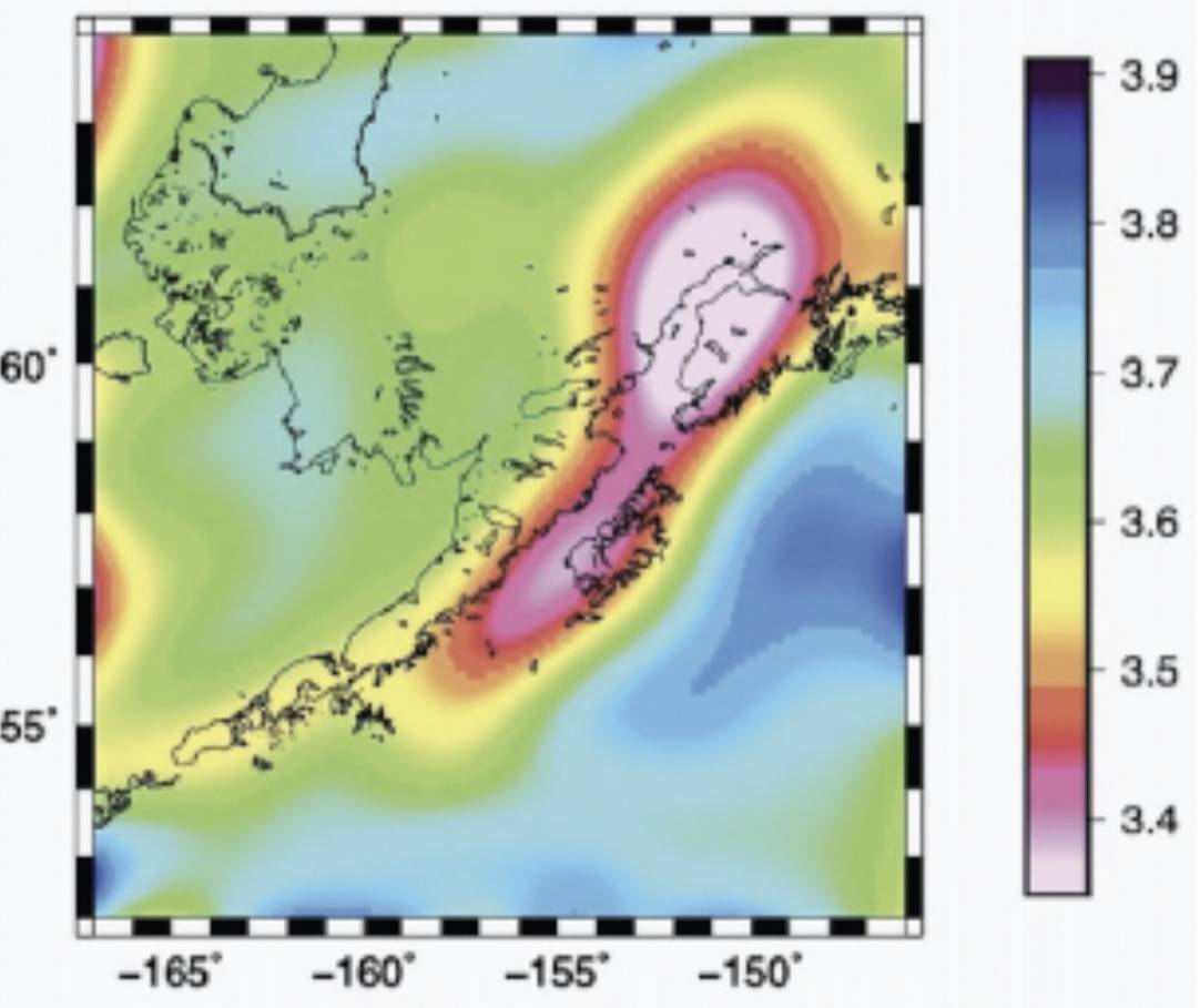 Alaskan Subduction Zone Scan
