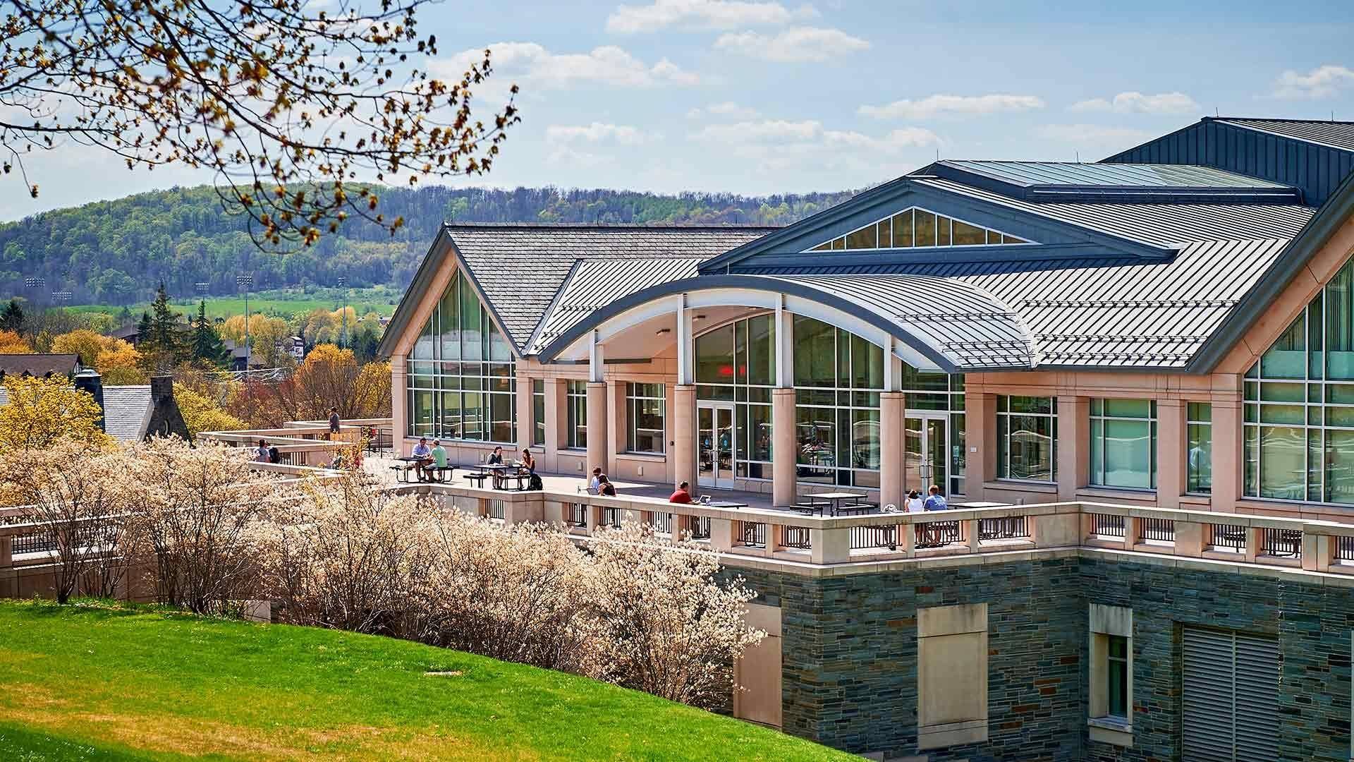 Case Geyer Library, home to Chobani at the Hieber Café