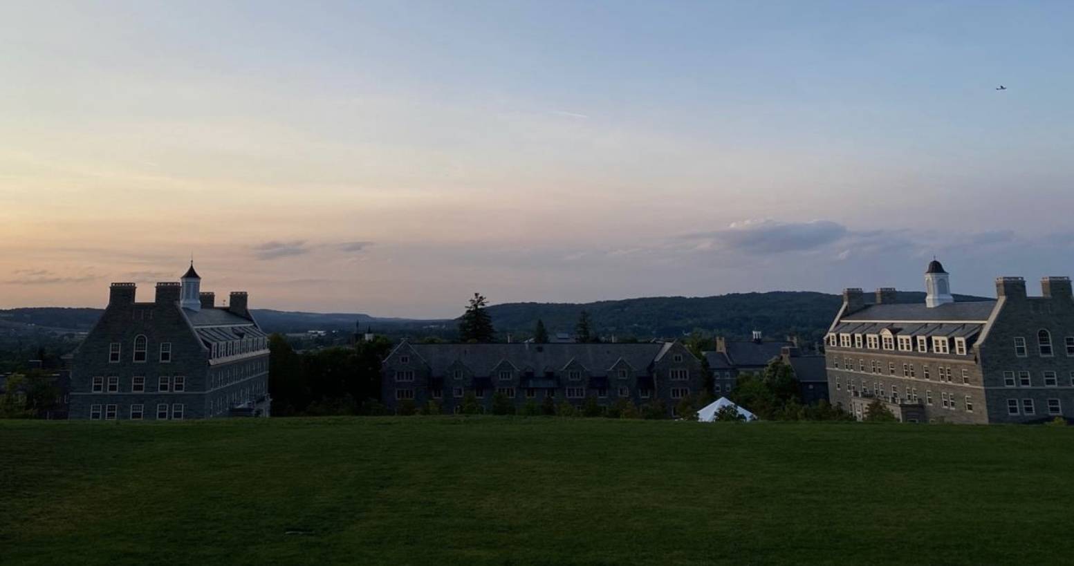 Sunset picnics on the Field of Dreams