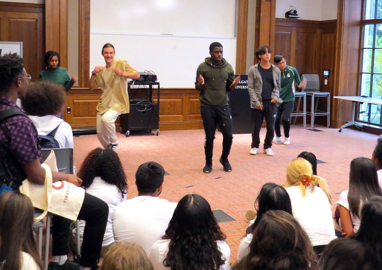 WolfPack dance performance