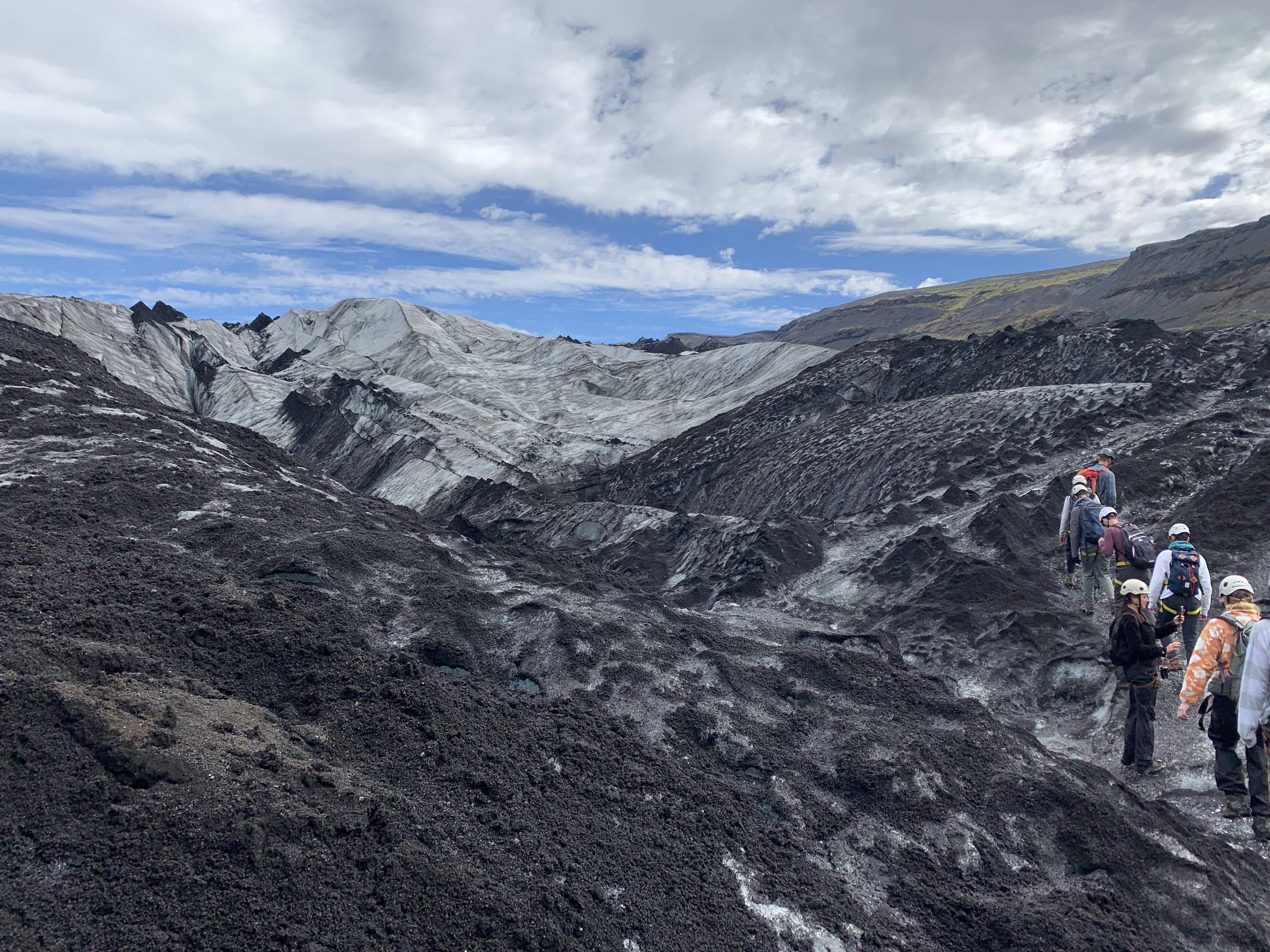 The glacier hike