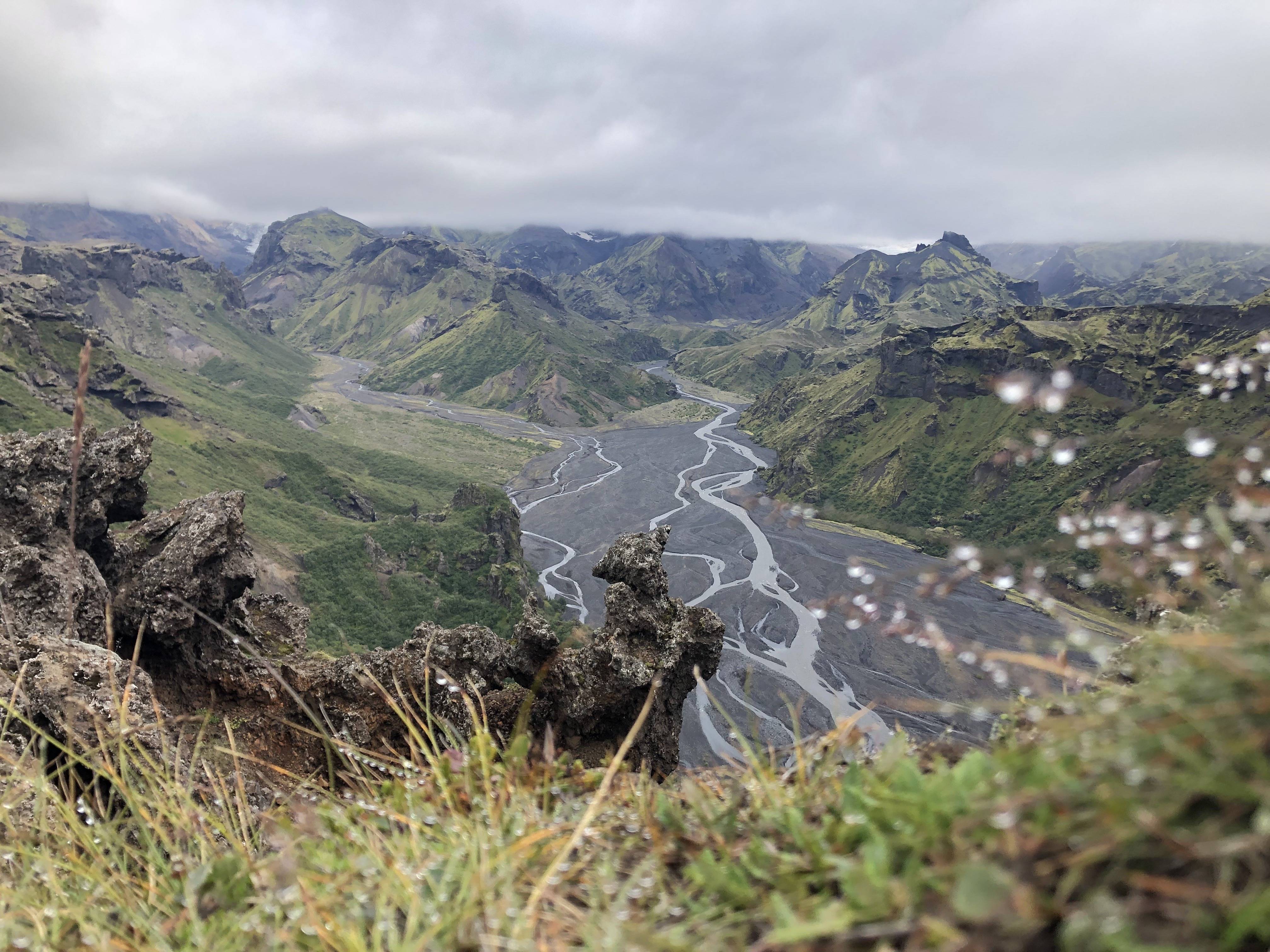 View from our hike in the highlands