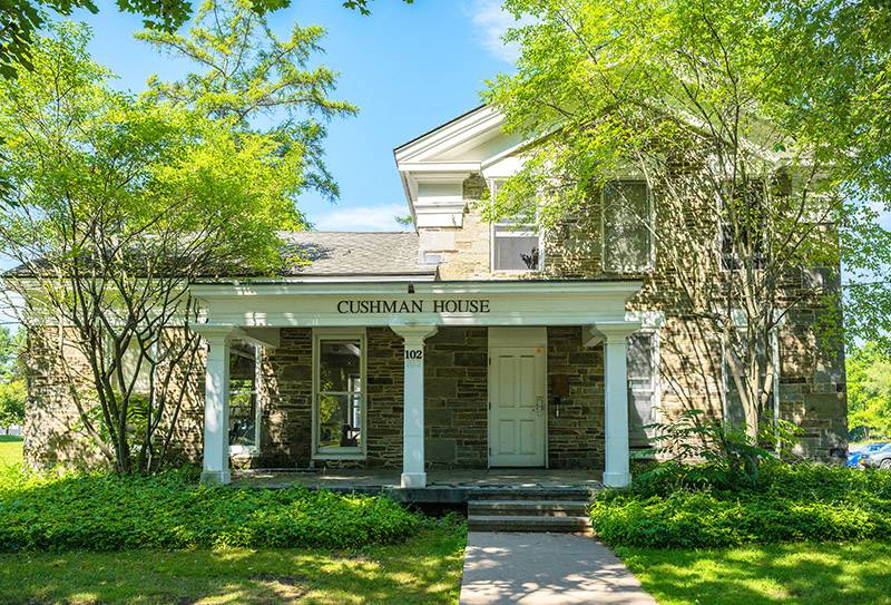 Exterior view of Cushman House