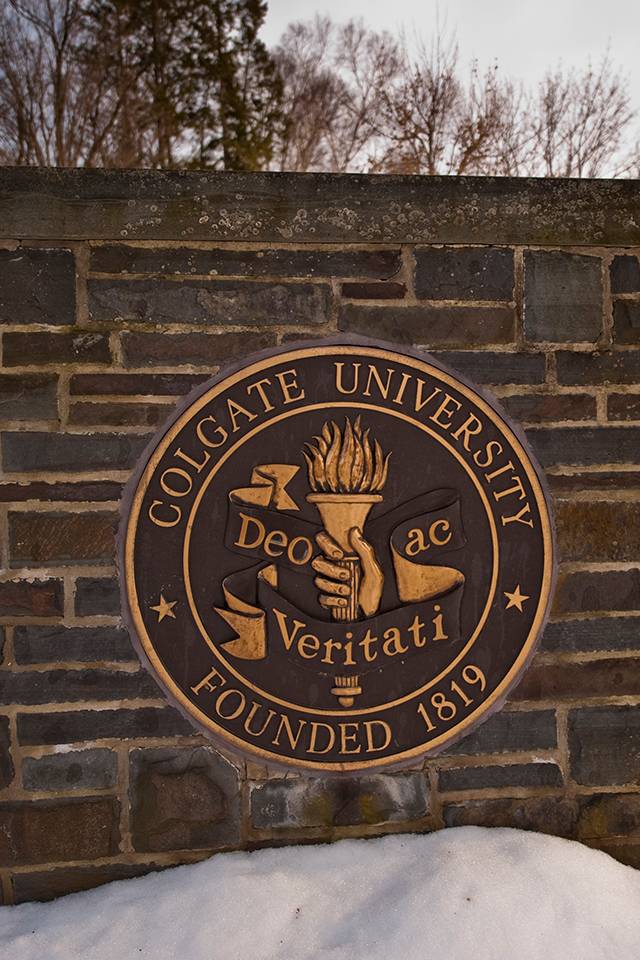 Since 1846, the seal of Colgate has been inscribed with a torch that represents the knowledge we acquire on the hill and pass on as alumni.