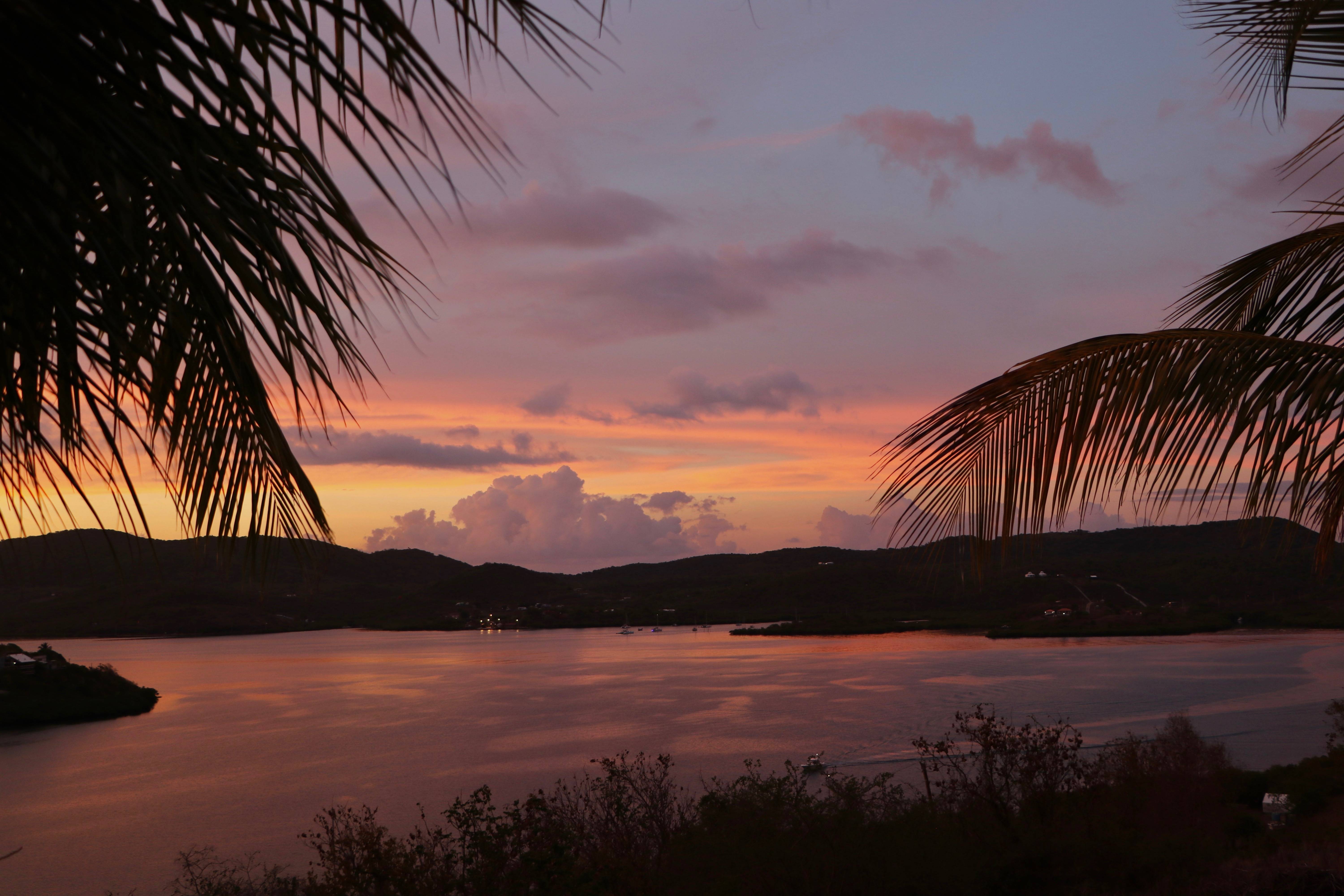 The sunset at Ensenada Bay, Culebra, an area where the US Navy would practice their military exercises