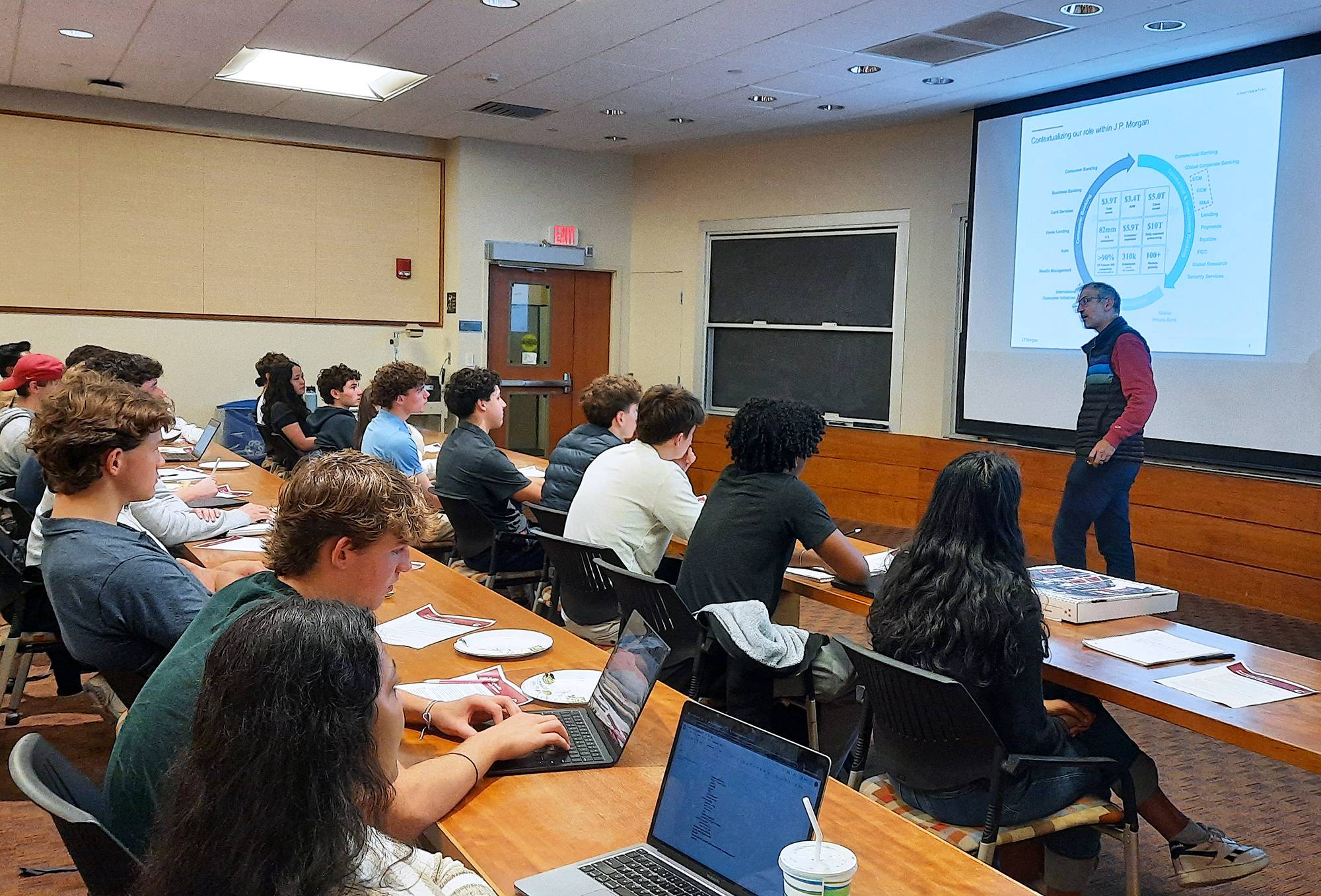 JPMorgan’s Global Chairman, Noah Wintroub ’98