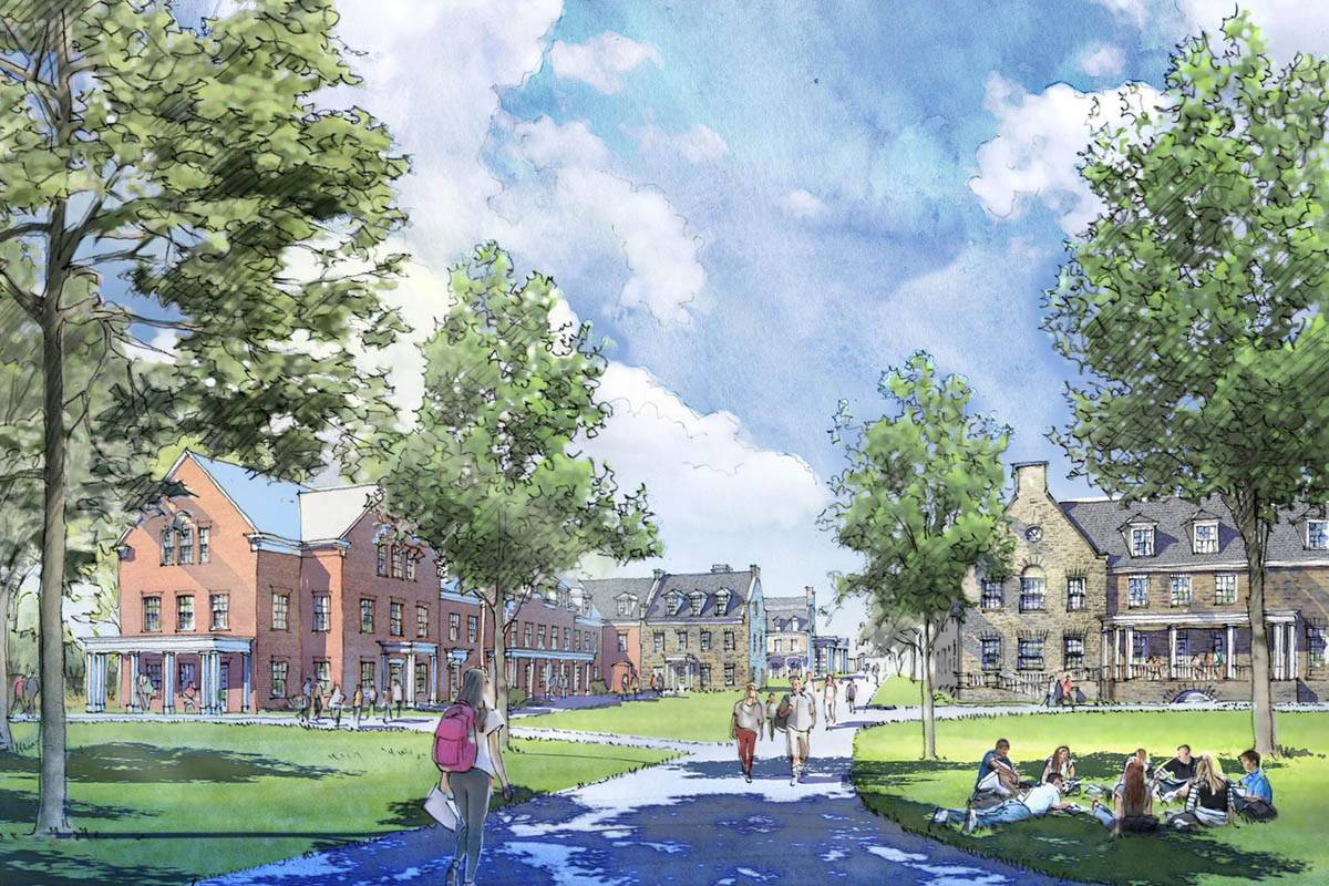 An artist rendering of The Walk