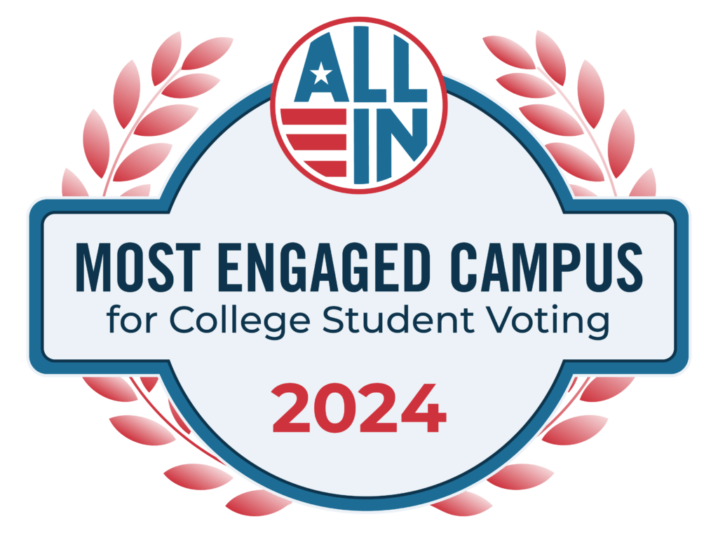 Most Engaged Campus seal