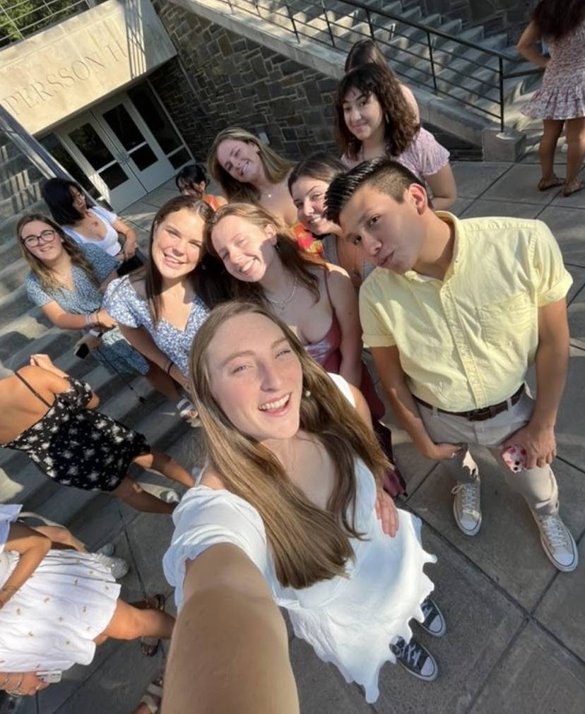 Founders Day Convocation in the very first days of Josephine's freshman year