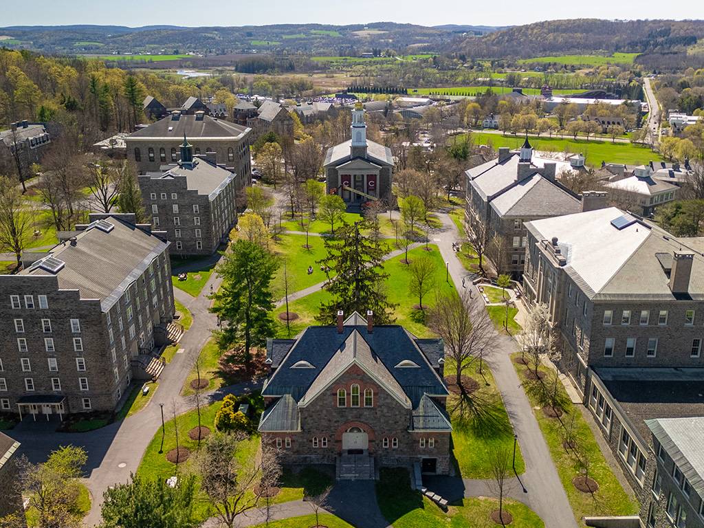 Colgate University Quad Mobile Wallpaper