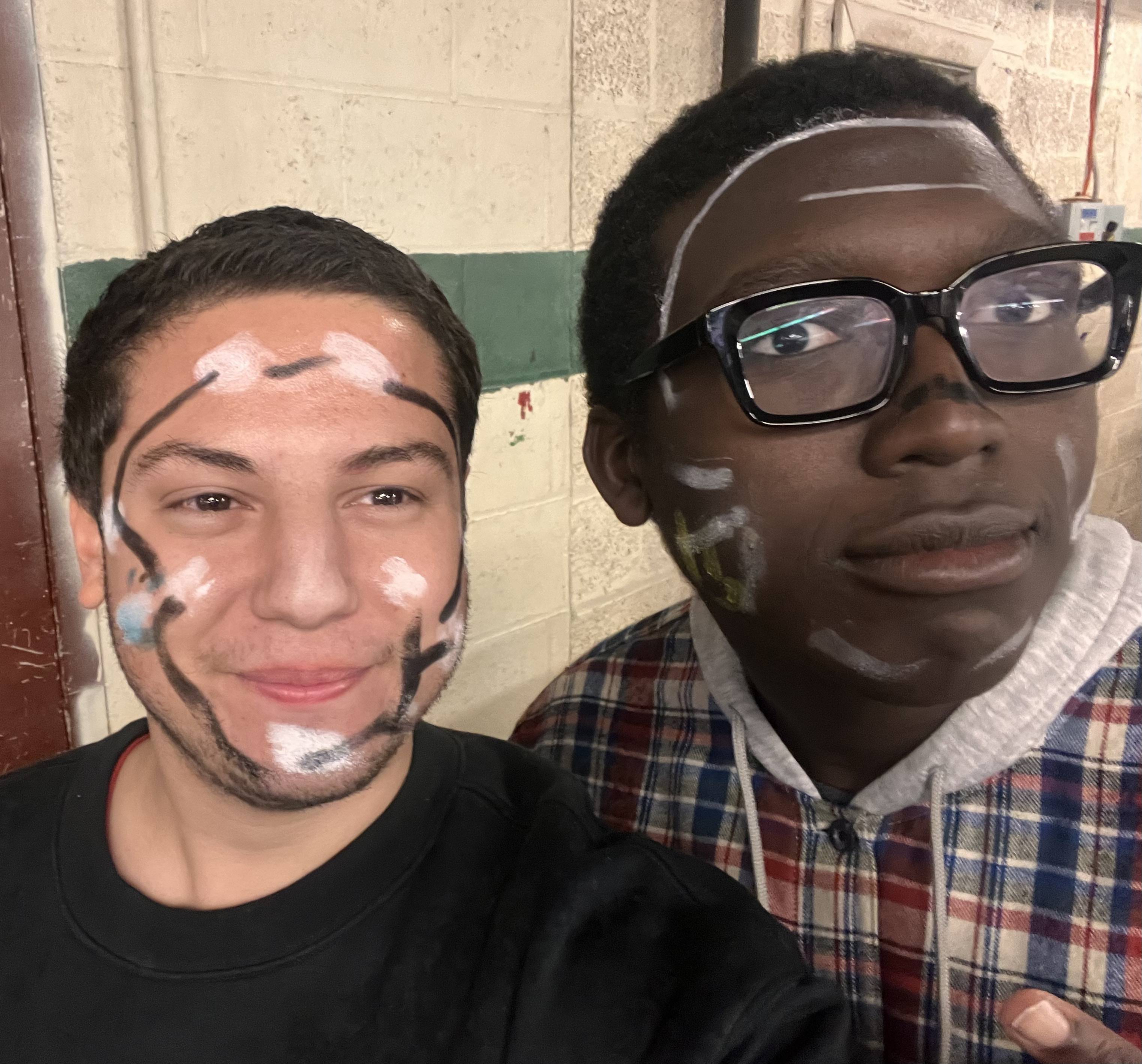 John Paul and friend at the Rotaract Halloween Pumpkin Walk