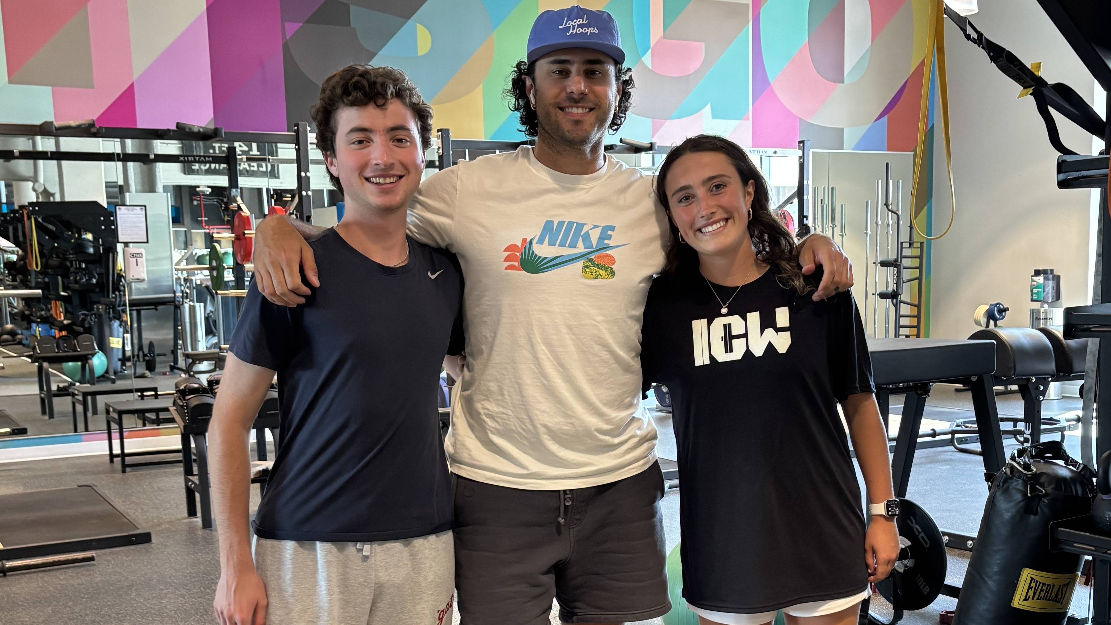 Gracie, alongside her Manzi coworker David and their director of development, Ian, at one of their ICW sites