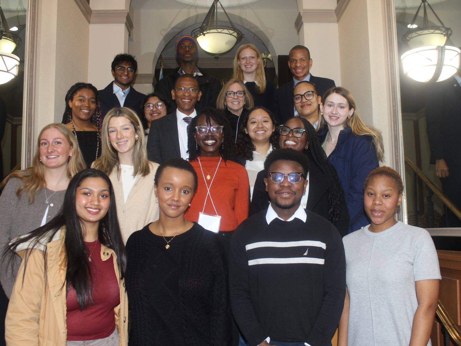 Model African Union students in Botswana