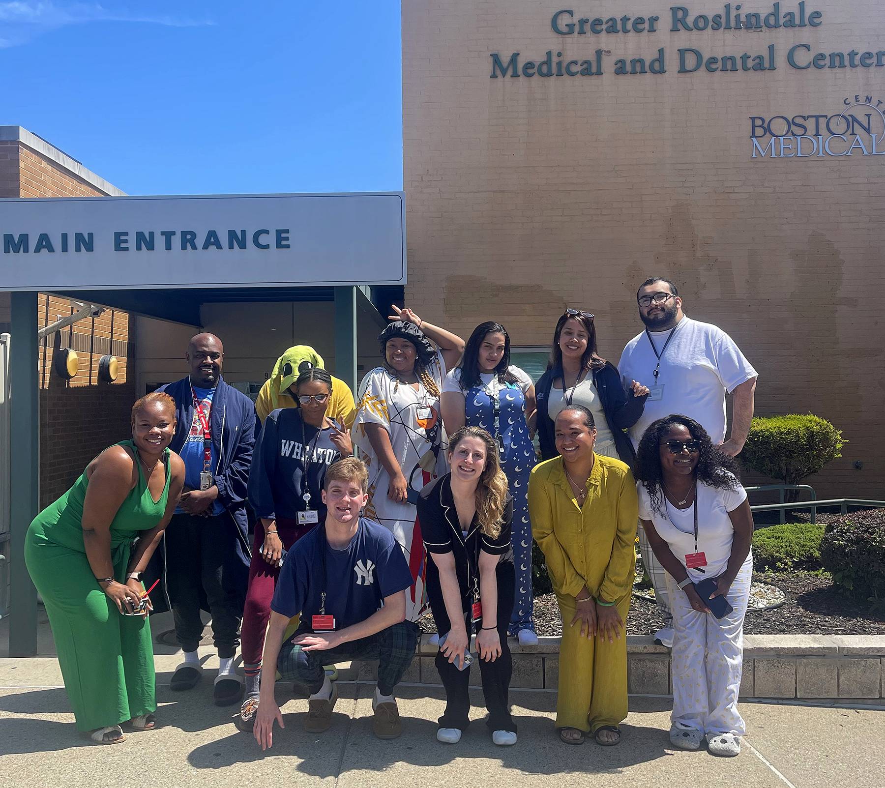 Garrett Zimmerman ’26 interns at Boston Medical Center