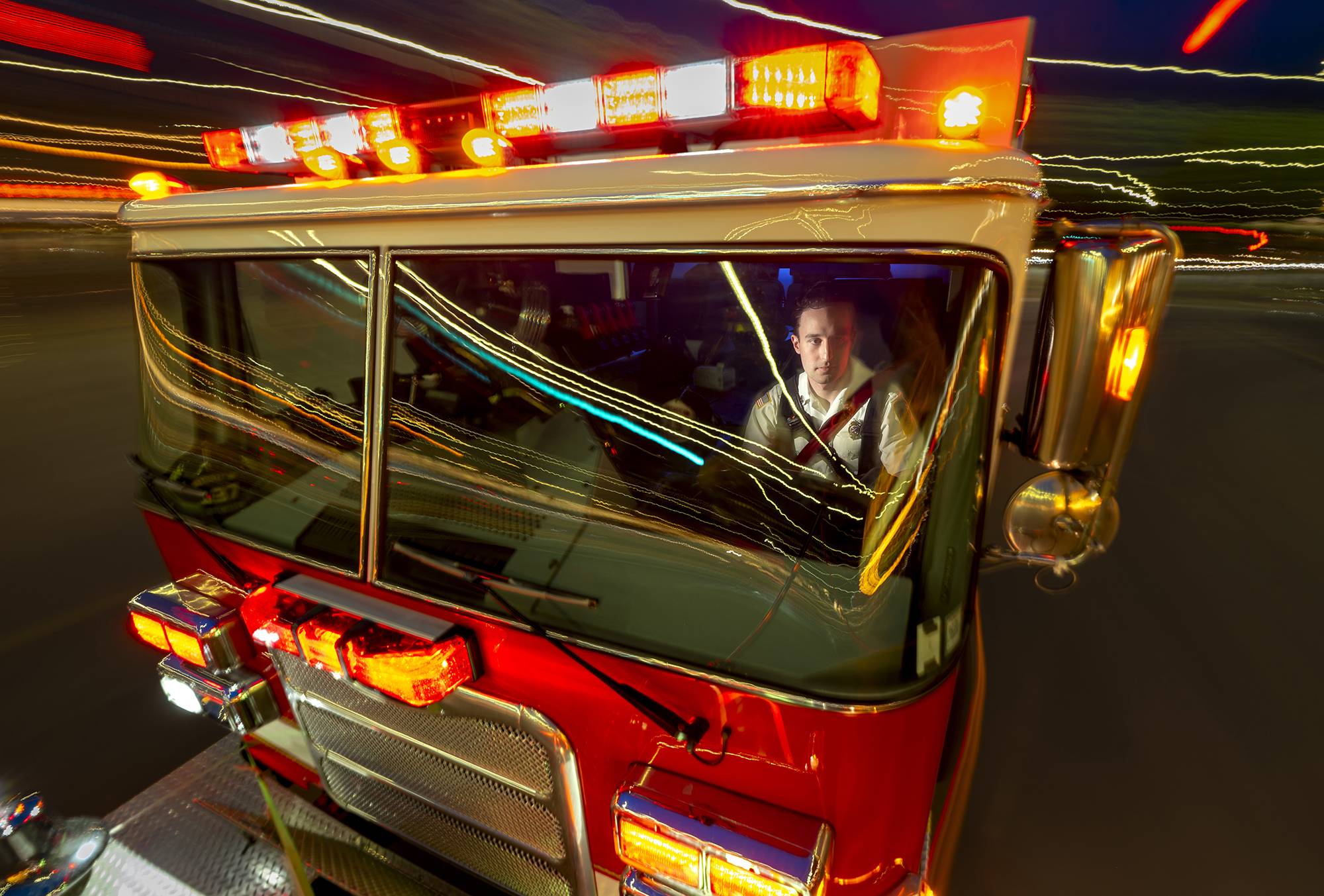 Will Vagianelis ’24 is a graduate student at Colgate and a volunteer firefighter