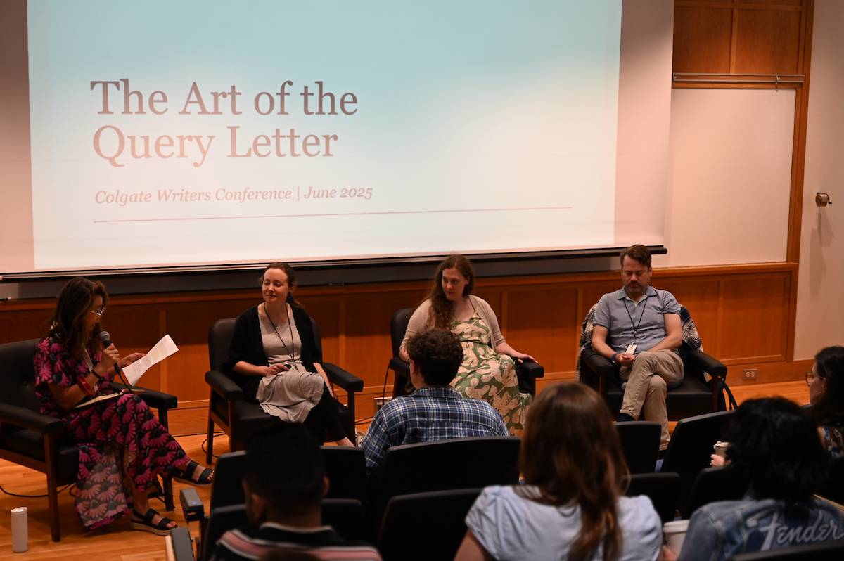 Craft talk at 2025 Writers Conference