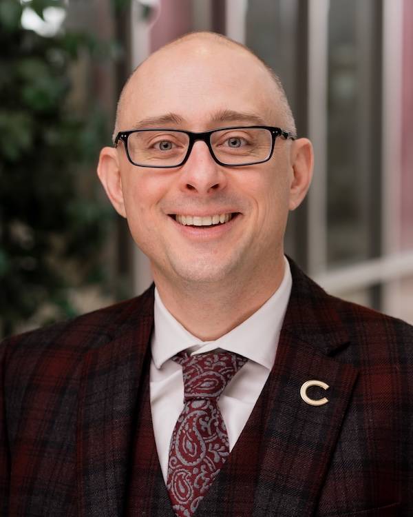 Photo of Professor Chad Sparber