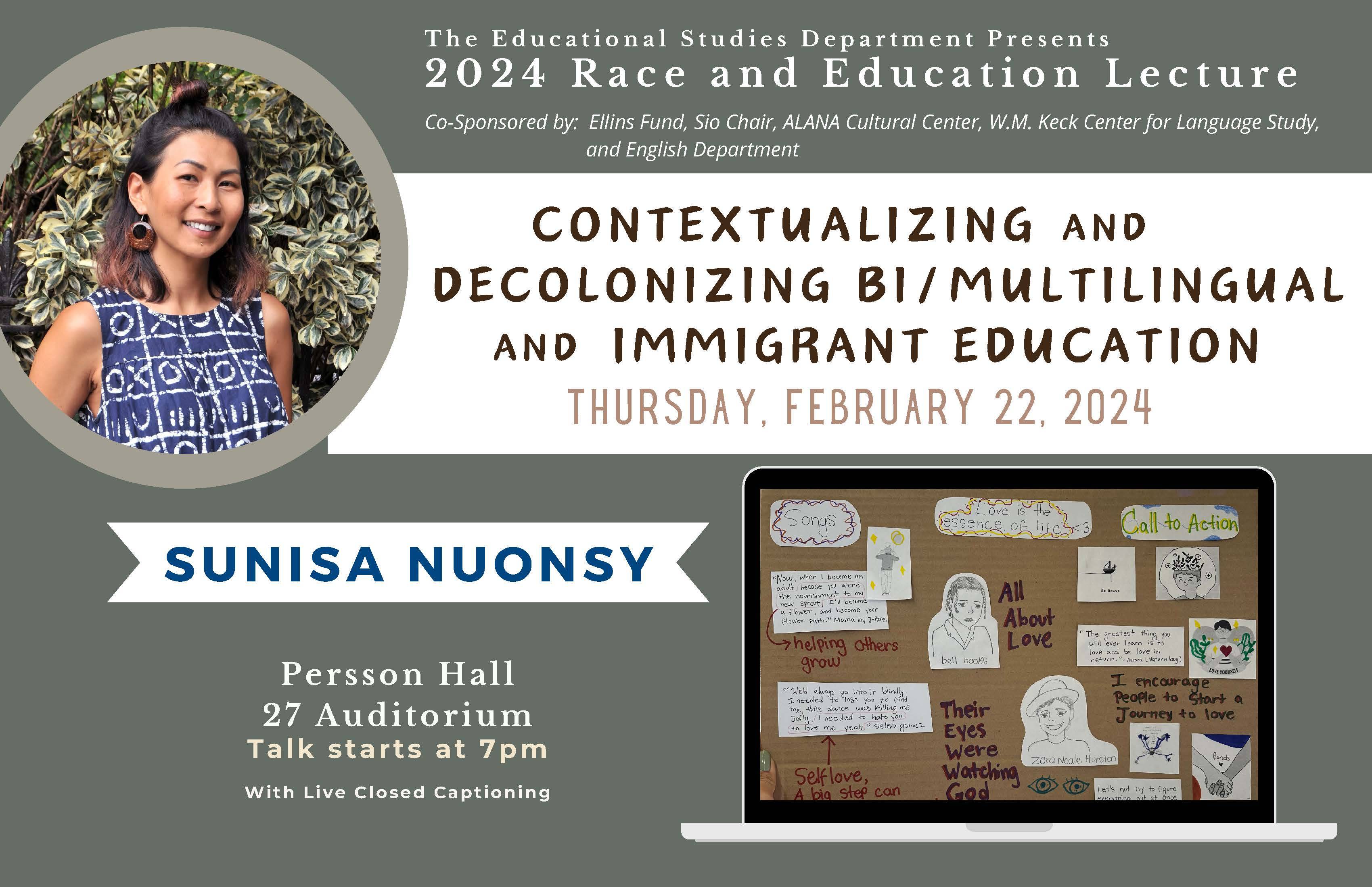 Poster of the lecture