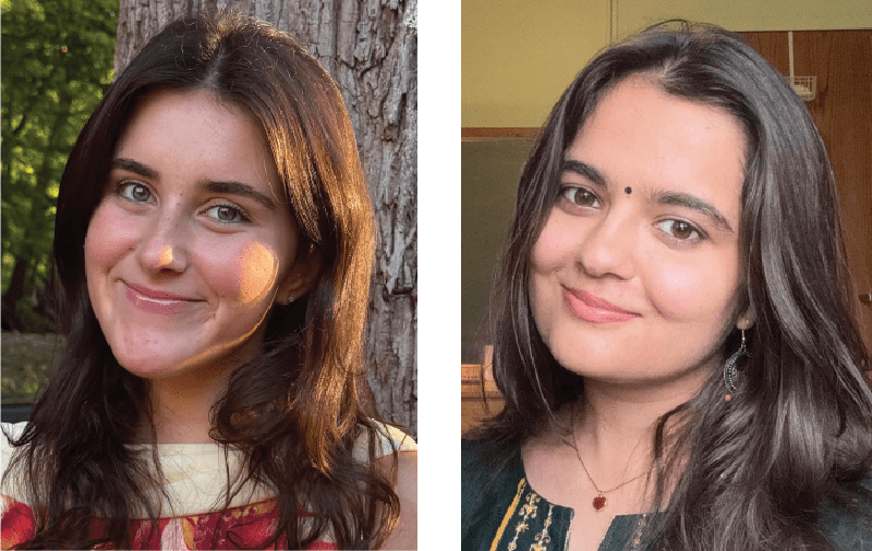 Lael Spalter and Aastha Ghimire