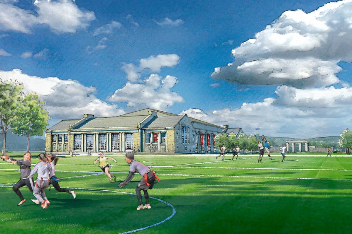 Carey Center illustration