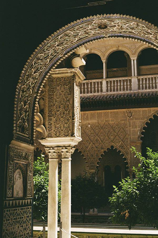 An arched doorway