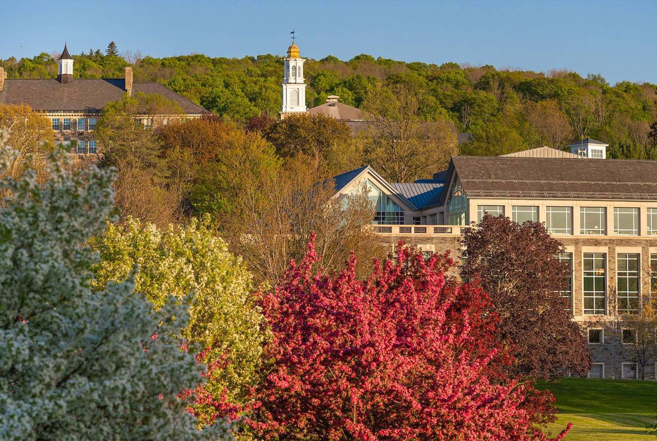 Campus in fall