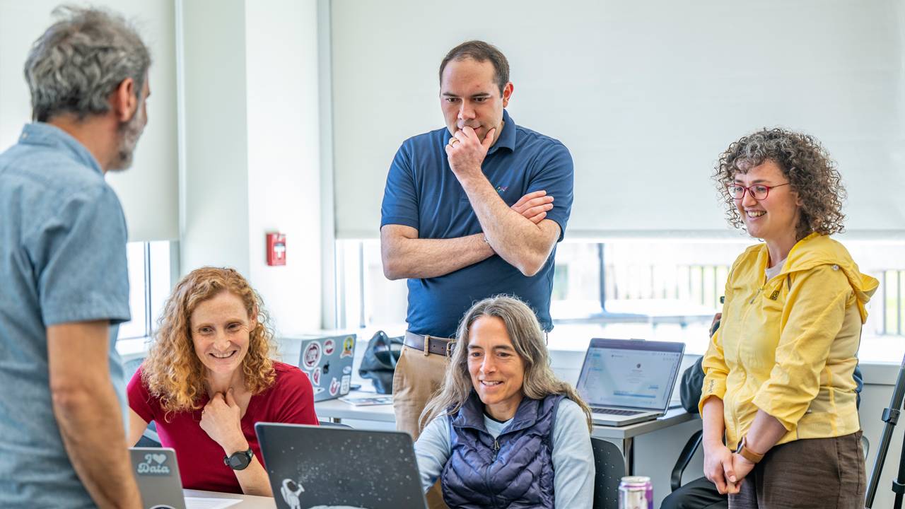 AI session with faculty