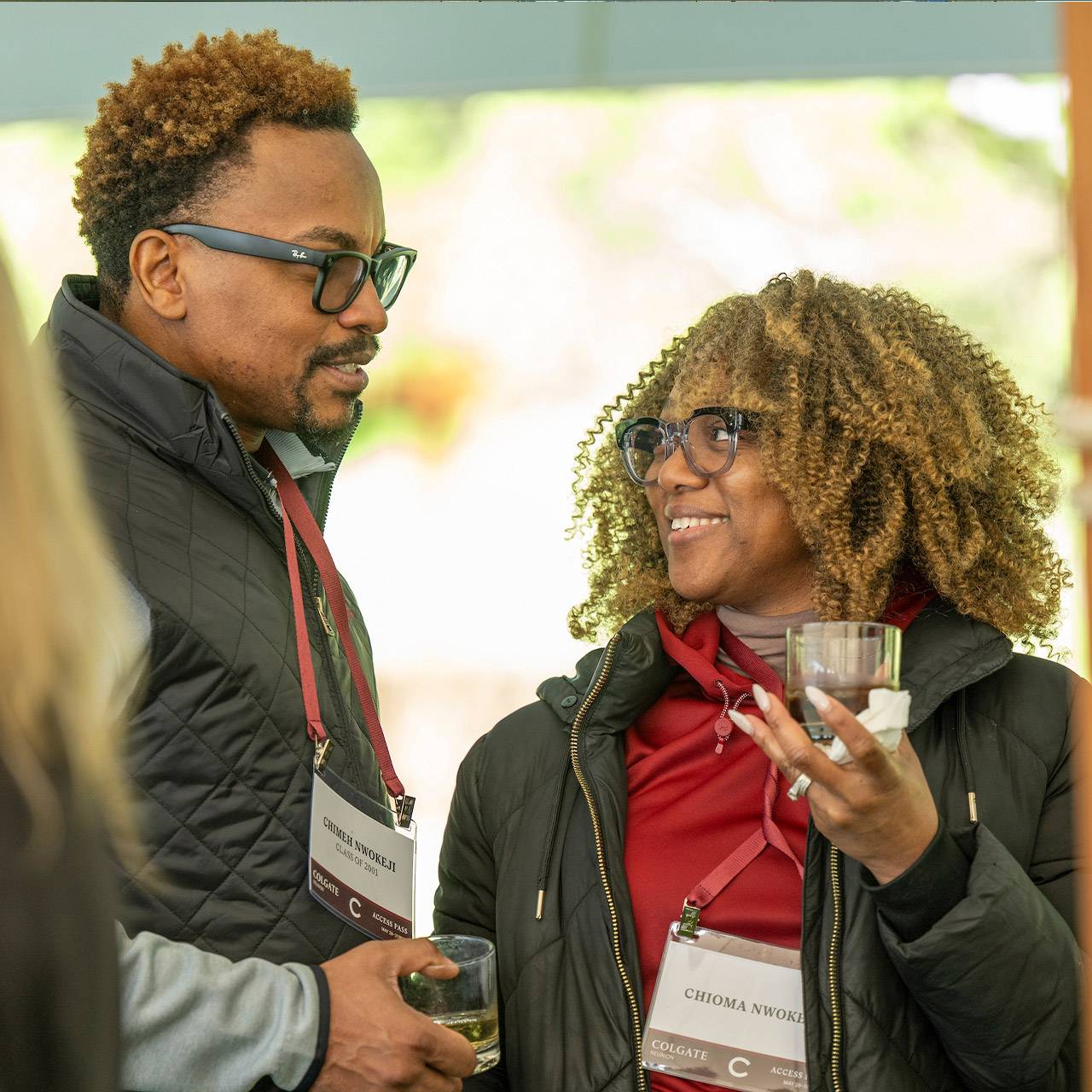 Alumni at reunion